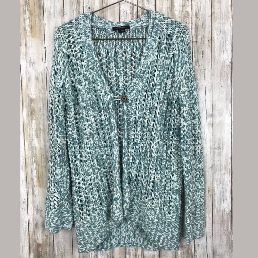 Christopher Fischer Cardigan Sweater Chunky Knit